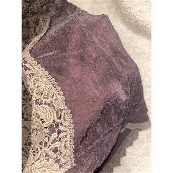 Johnny Was Cupra Rayon Eyelet Embroidered Shift Tunic Dress, Size S C31 - Picture 5 of 6